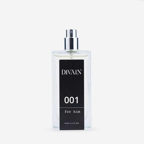 Bote de perfume replica para caballero divain-001