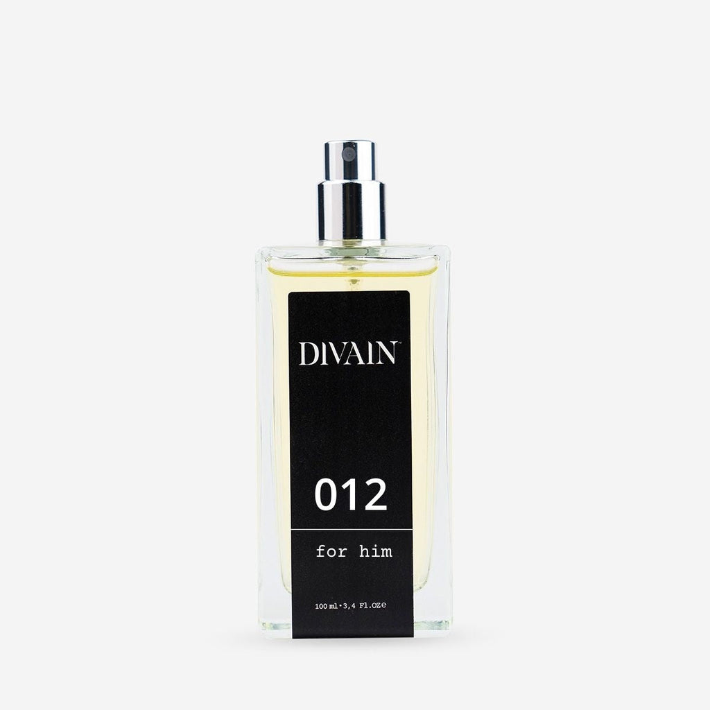 Bote de perfume replica para caballero divain-012