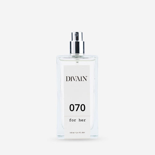 Bote de perfume replica para dama divain-070