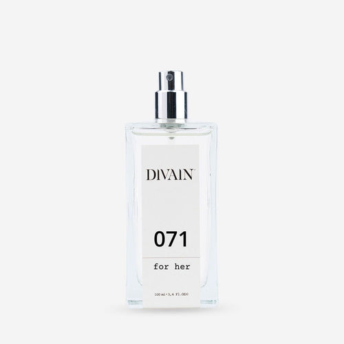 Bote de perfume replica para dama divain-071