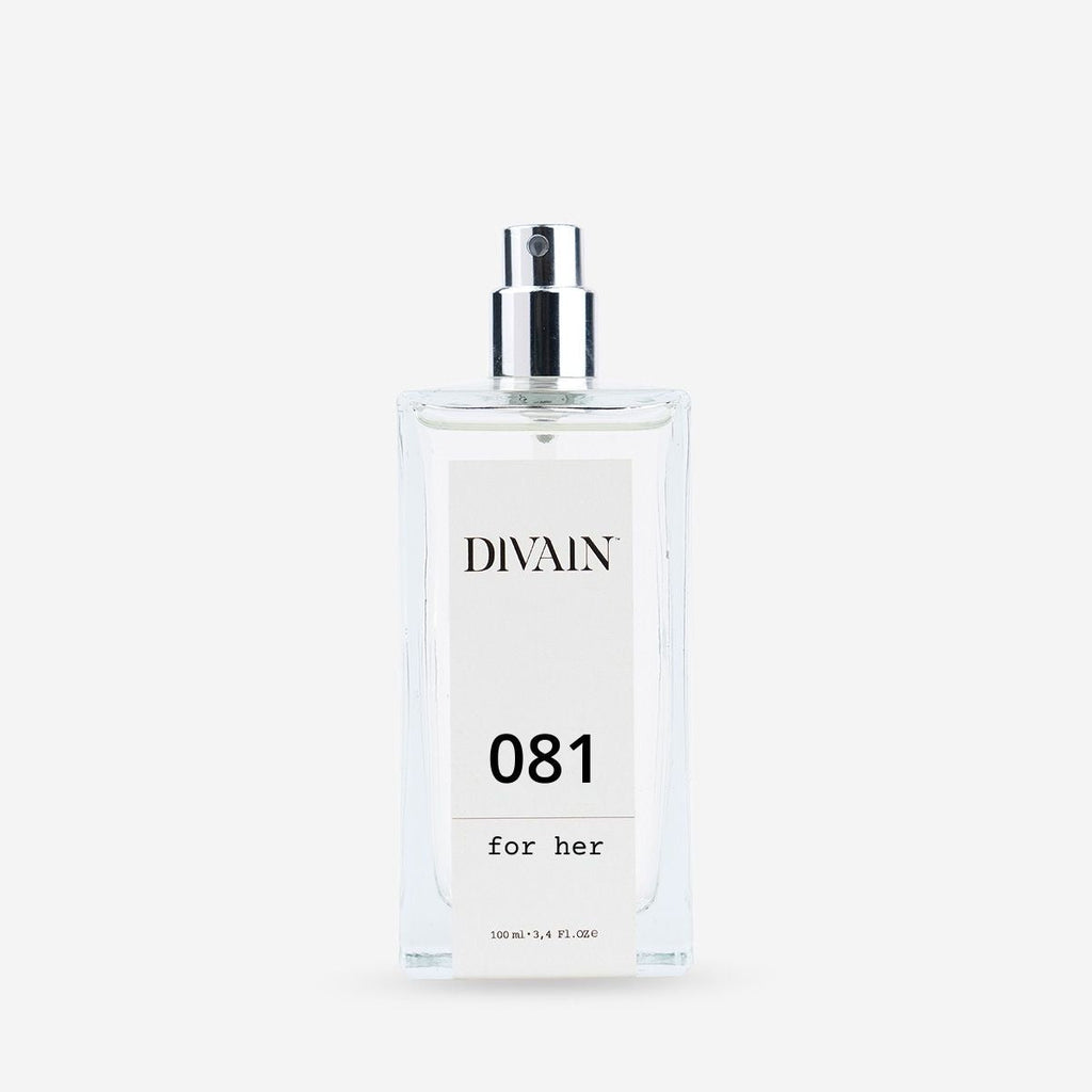 Bote de perfume replica para dama divain-081