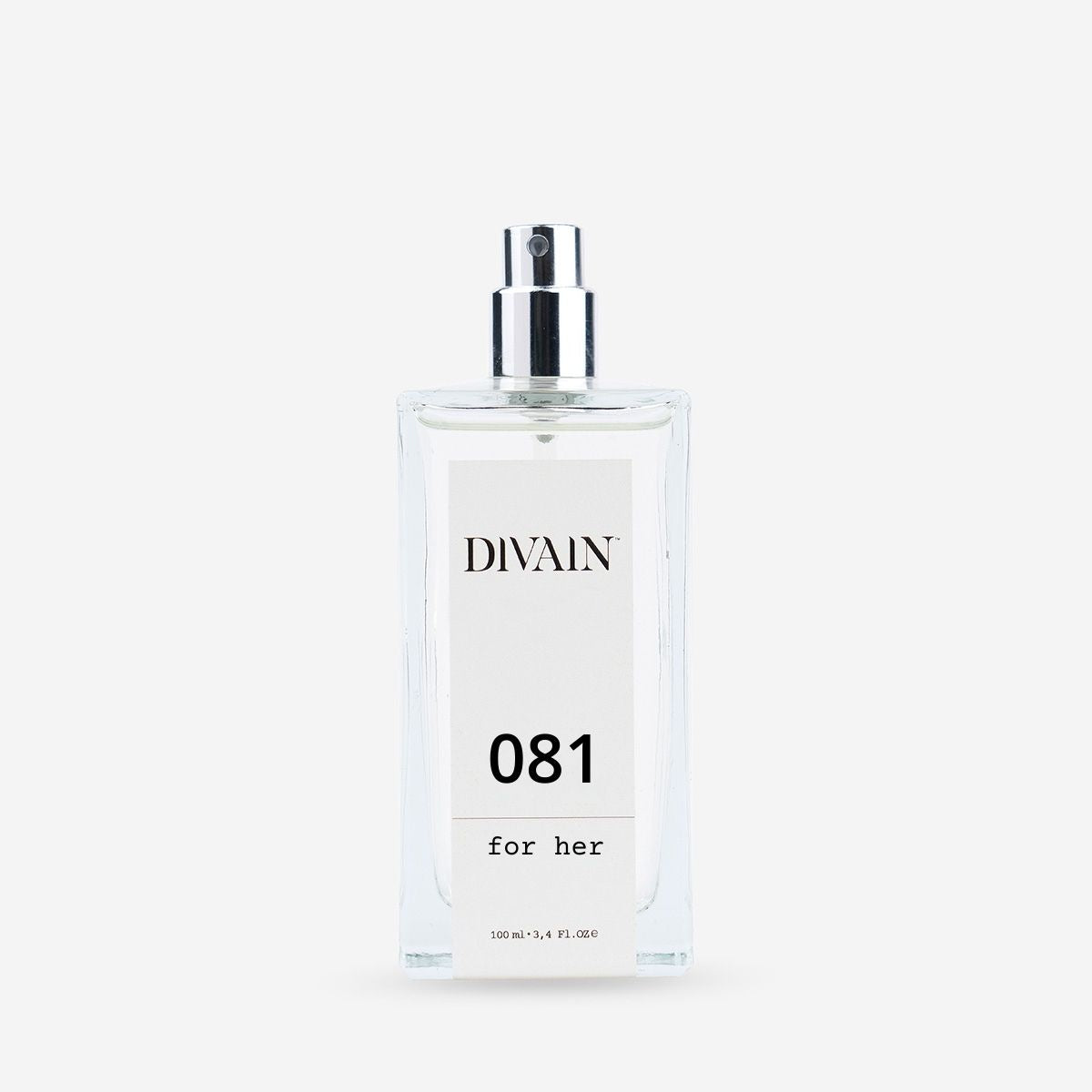 Bote de perfume replica para dama divain-081