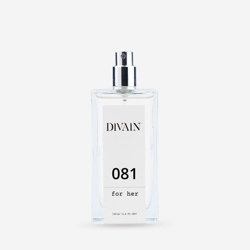 Bote de perfume replica para dama divain-081