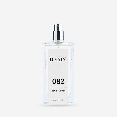 Bote de perfume replica para dama divain-082