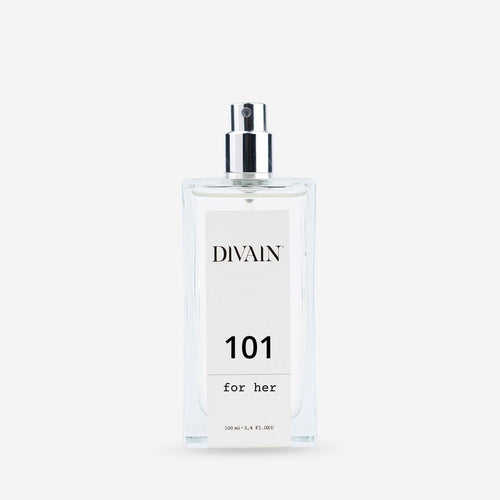 Bote de perfume replica para dama divain-101
