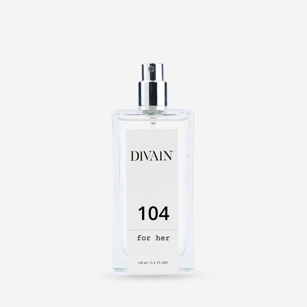 Bote de perfume replica para dama divain-104