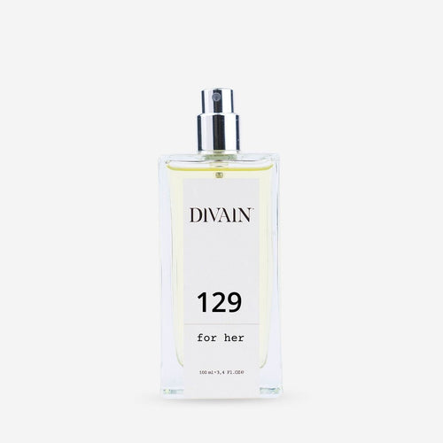 Bote de perfume replica para dama divain-129