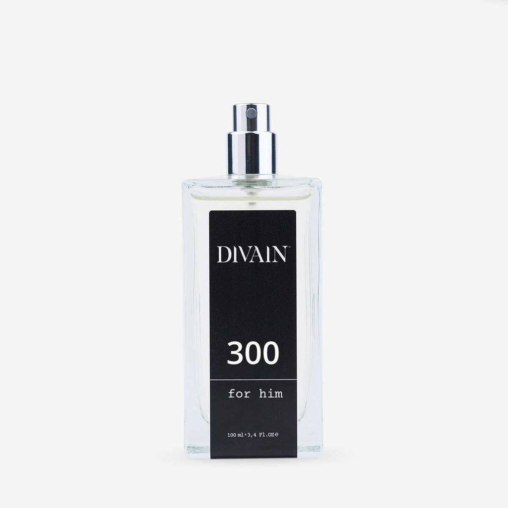 Bote de perfume replica para caballero divain-300