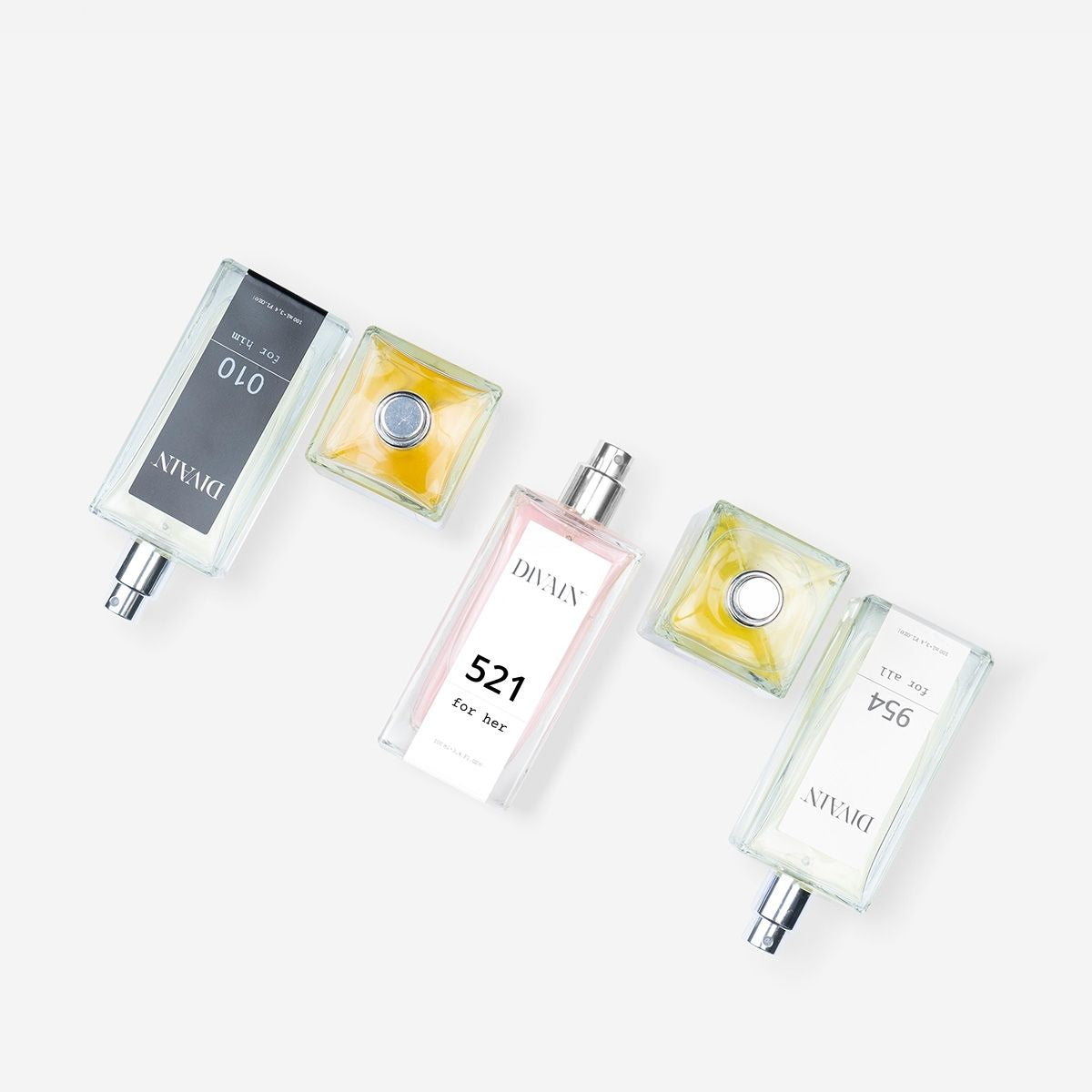 Colección de perfumes contratipo