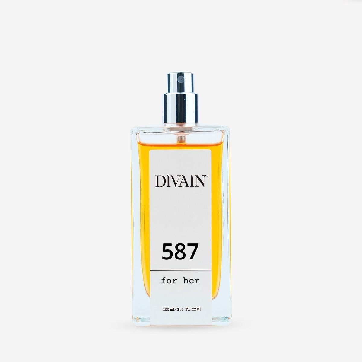 Bote de perfume replica para dama divain-587