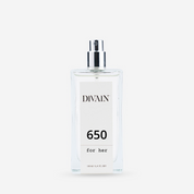 Bote de perfume replica unisex divain-650