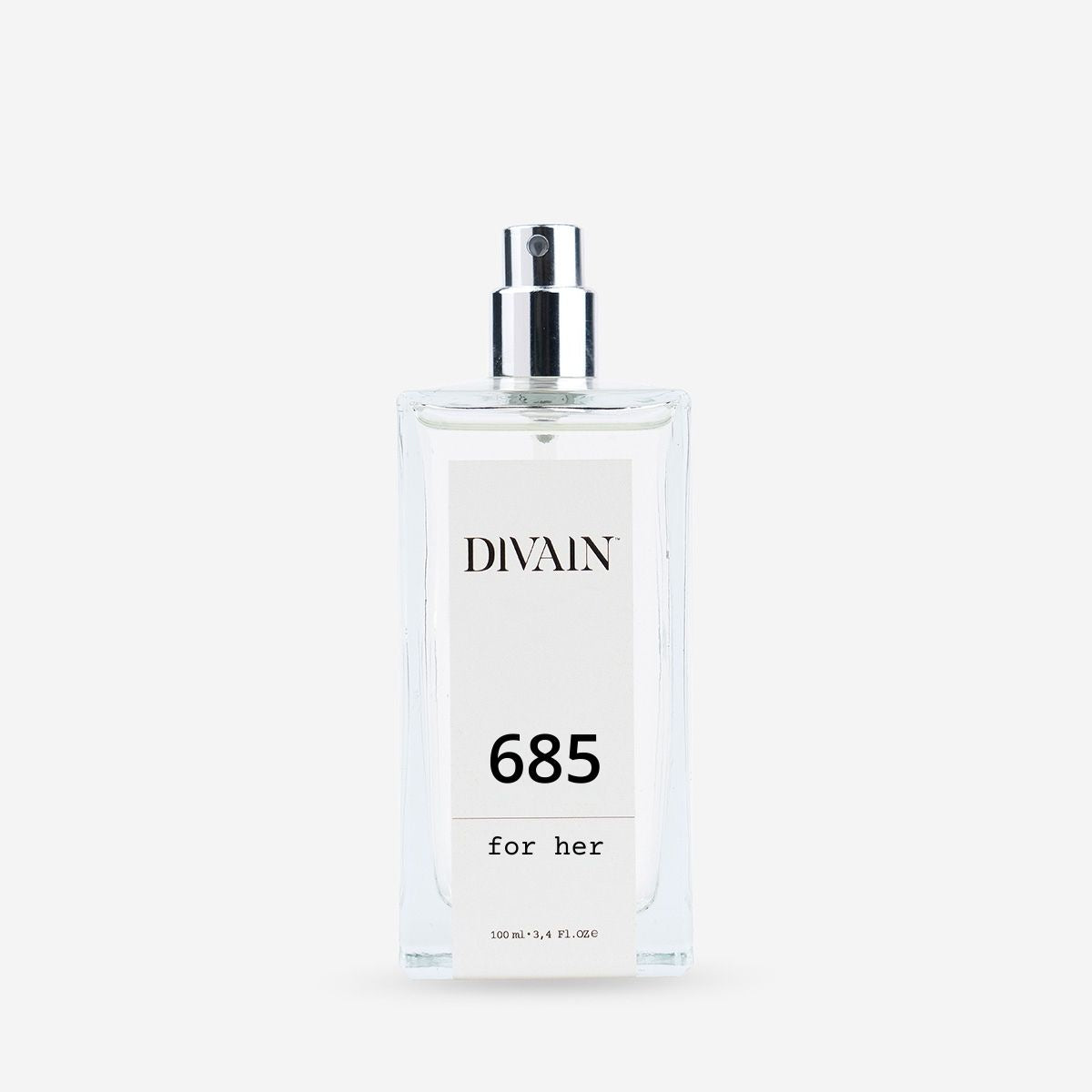 Bote de perfume replica para dama divain-685