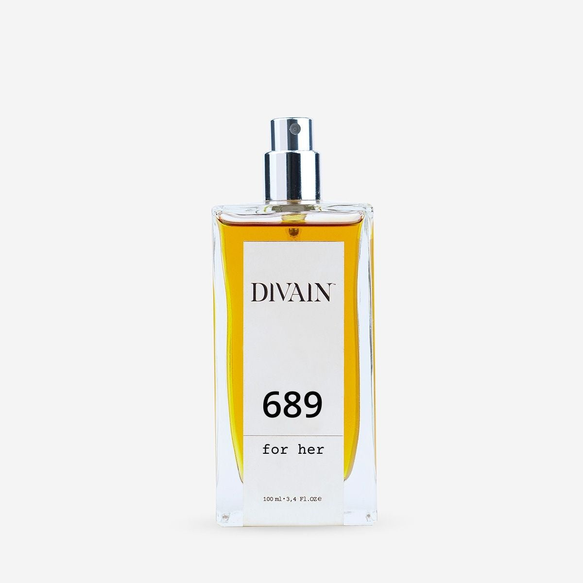 Bote de perfume replica para dama divain-689