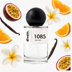 divain. 1085, perfume inspirado en Power of You de Armani, frasco de 100 ml