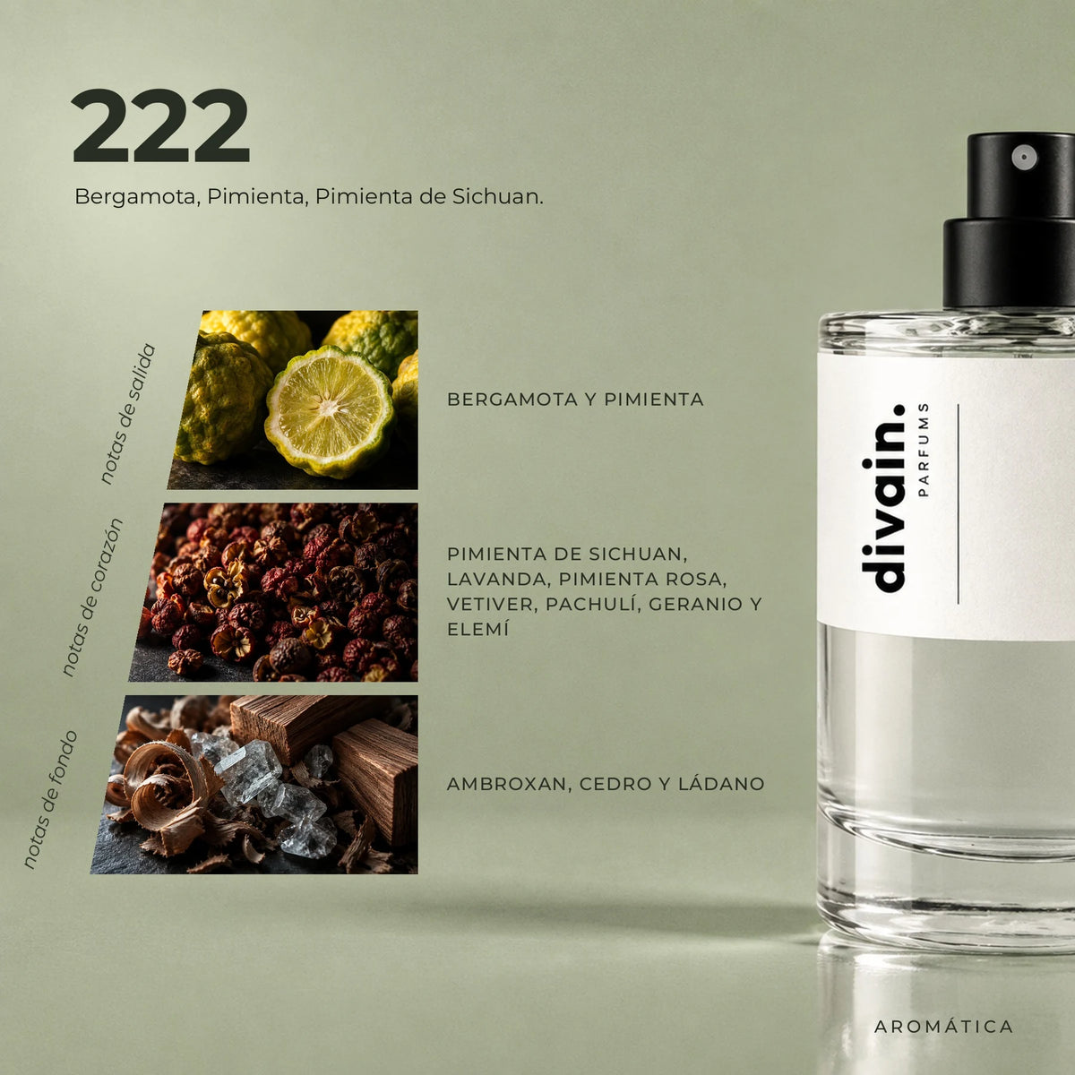 divain.222 fragrance pyramid