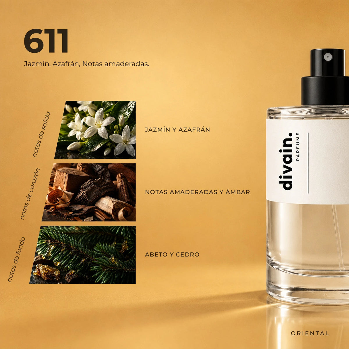 divain.611 fragrance pyramid