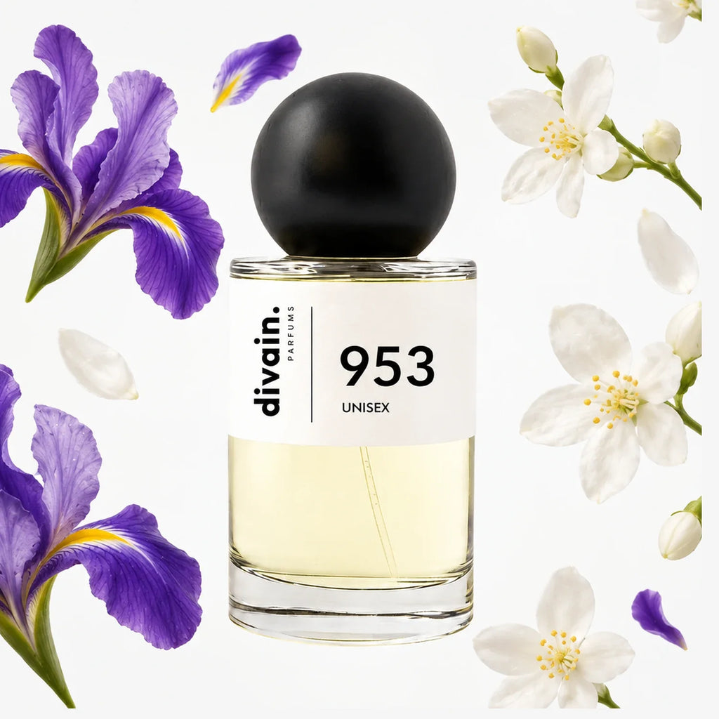 divain. 953, perfume inspirado en Glossier You de Glossier, frasco de 100 ml
